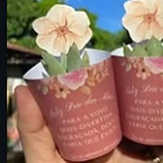 Lembrancinha mãe — Lembrancinha da Floricultura Cantinho da Suculenta